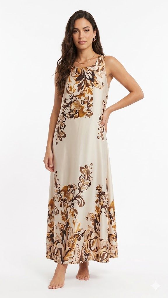 Golden Hour Floral Dress